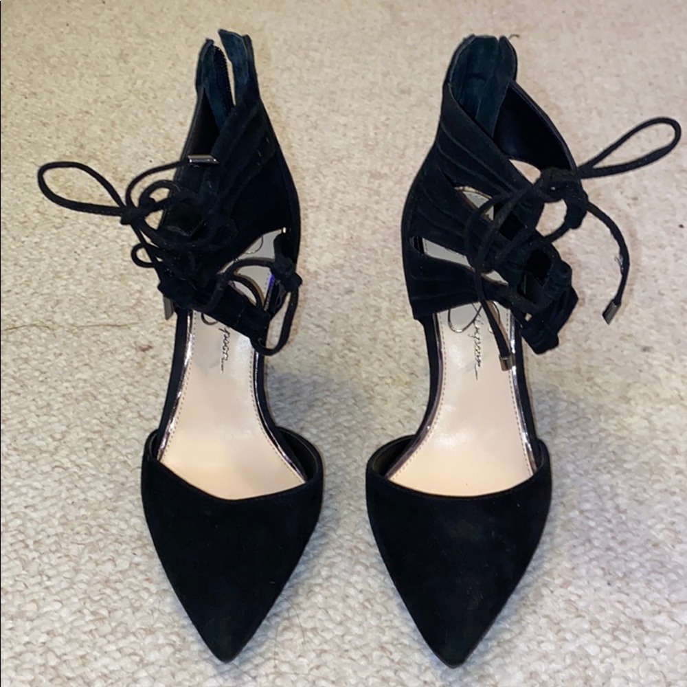 Black heels